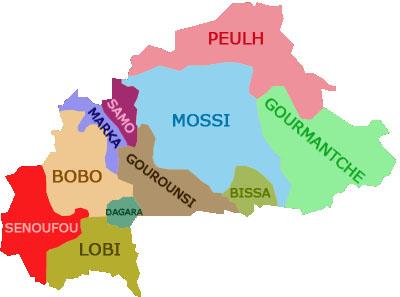Burkina faso ethnies